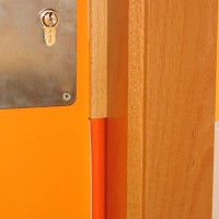 Poloviční polstrovaná ochrana dveří- Ref 120