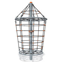 Lanová prolézačka kuželová věž Standard